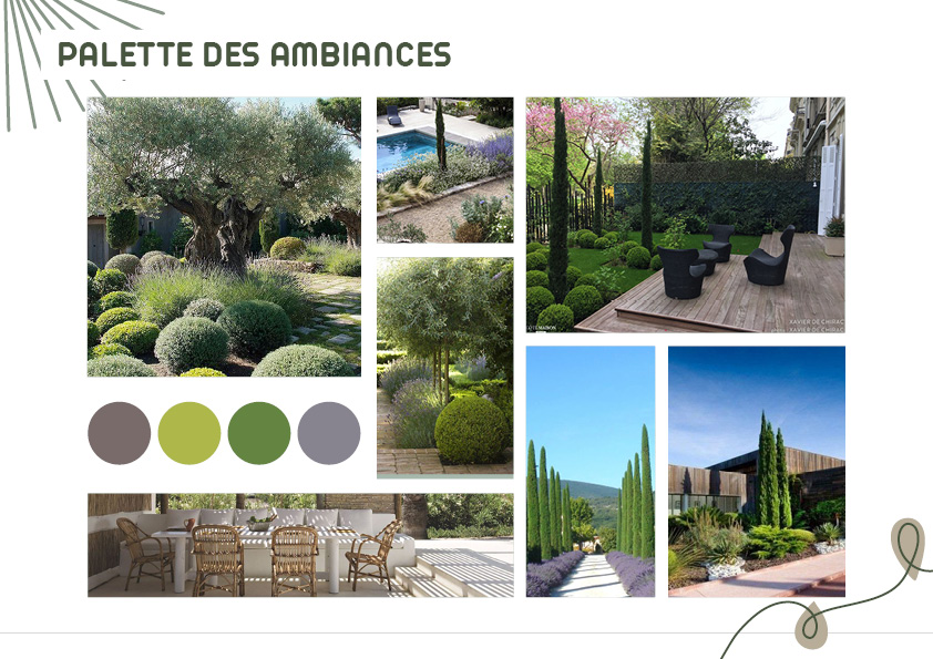 Plan Masse - photomontage - palette ambiance - conception - paysagiste - Brest